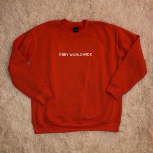 Obey Crewneck Sweatshirt Zumiez